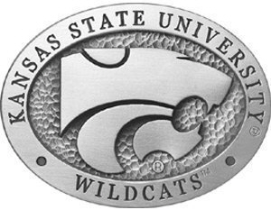 Kansas State Wildcats Logo Belt Buckle